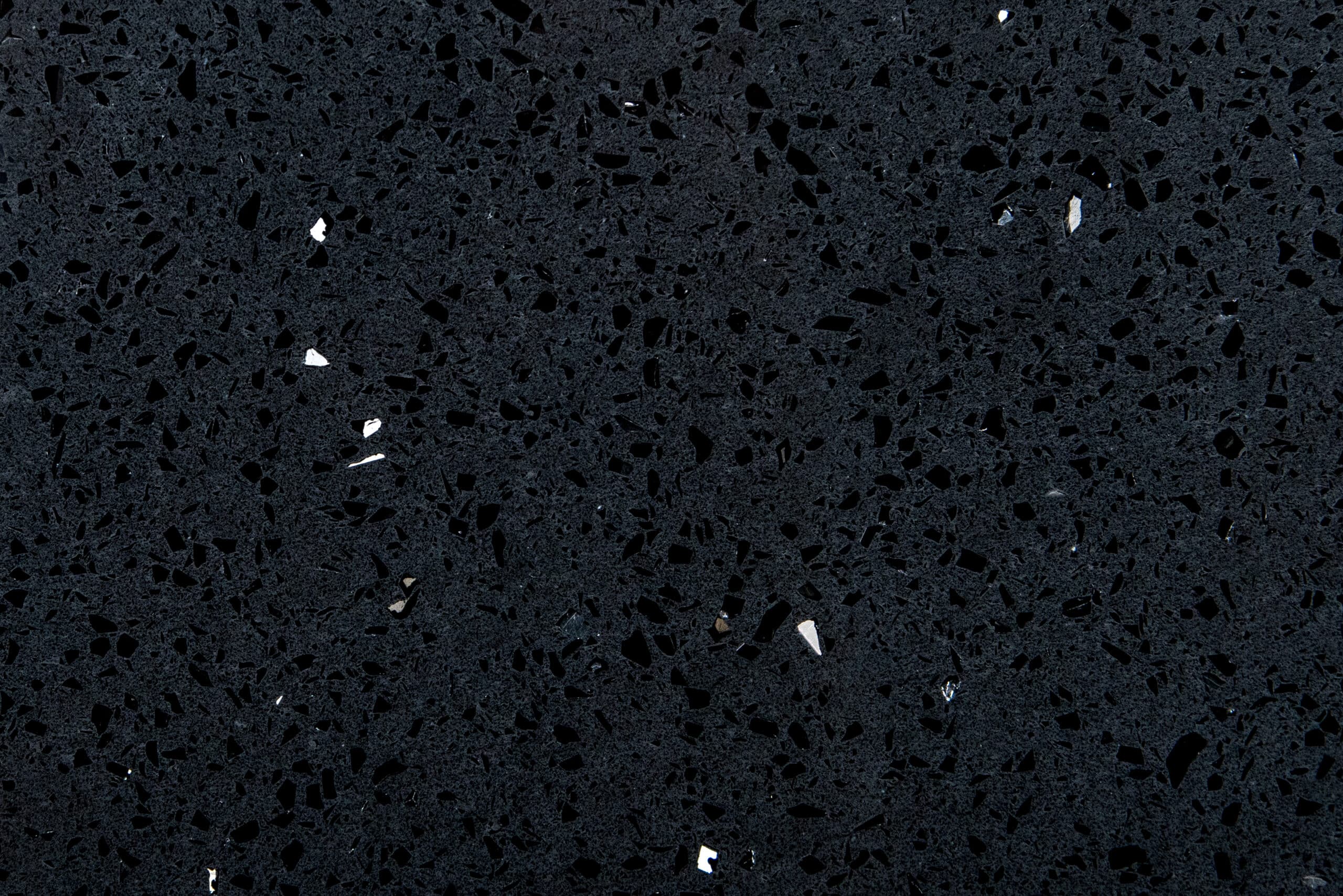 Black Sparkly Worktops Brillo Nair Slab