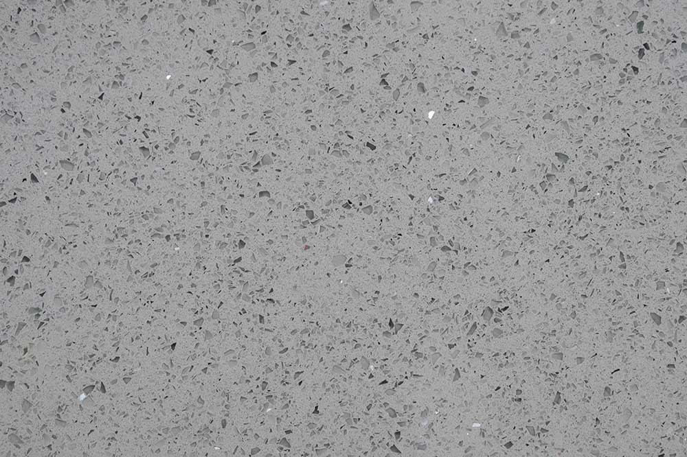 Light Grey sparkly worktops Brillo Light Gris Slab